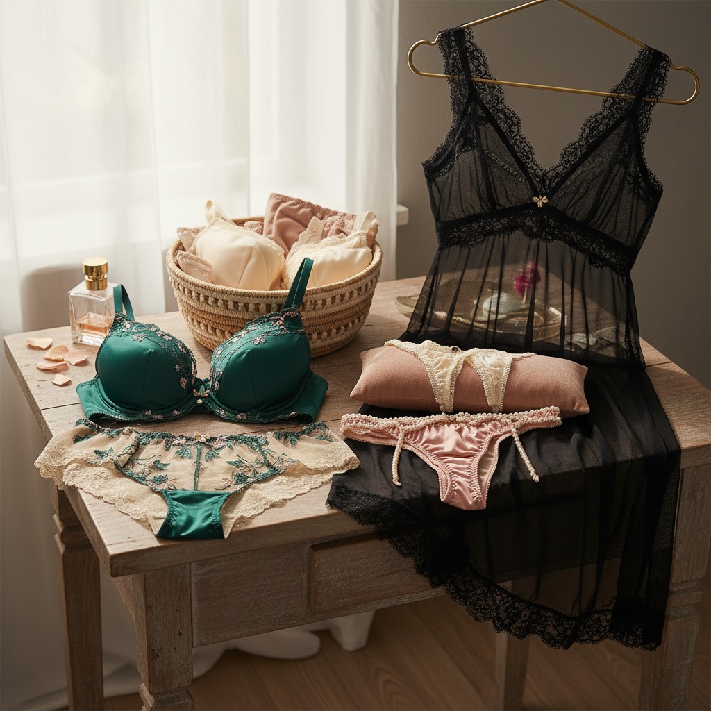 A selection of lingerie